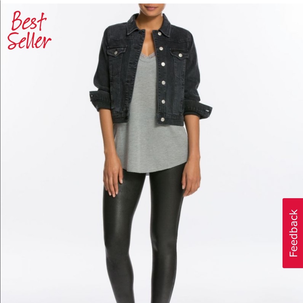 Spanx faux leather legging